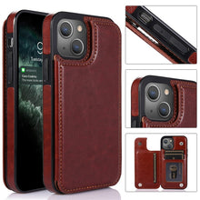 Load image into Gallery viewer, Petro Up Flip Leather Case For iPhone
