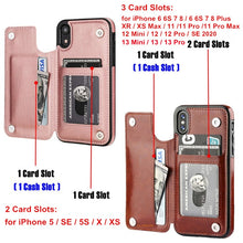 Load image into Gallery viewer, Petro Up Flip Leather Case For iPhone
