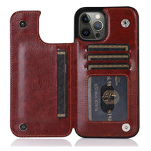 Load image into Gallery viewer, Petro Up Flip Leather Case For iPhone
