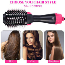 Load image into Gallery viewer, 3 In 1 Hair Dryer Brush  Hair Straightener
