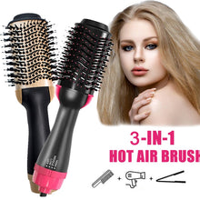 Load image into Gallery viewer, 3 In 1 Hair Dryer Brush  Hair Straightener
