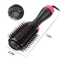 Load image into Gallery viewer, Two in One Hair Dryer Hot Air Brush Hair Straightener
