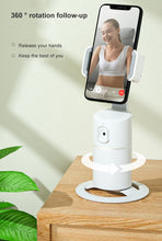 Load image into Gallery viewer, Mobile Phone Tracking Stand Smart 360°Rotation Face Tracking Holder Selfie
