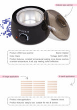 Load image into Gallery viewer, Wax Heating  Machine Waxing for Hair Removal Wax Beans Heater Used OnBody for Men &amp; Women
