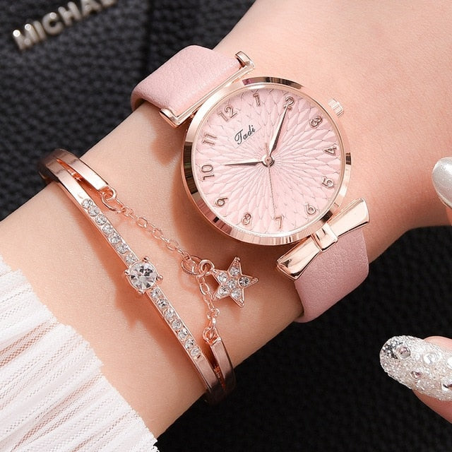 Bracelet & Leather Watches For Women