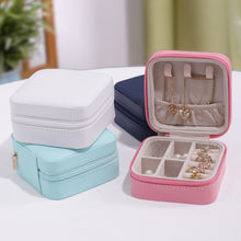 Load image into Gallery viewer, Jewelry Organizer Leather  Case Boxes
