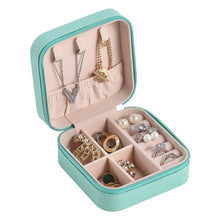 Load image into Gallery viewer, Jewelry Organizer Leather  Case Boxes
