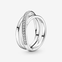 Load image into Gallery viewer, Sterling Silver Princess Tiara Rings for Women 100% 925
